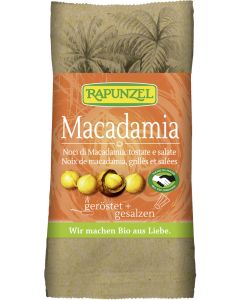 Macadamia Nusskerne geröstet, gesalzen HIH, 50g