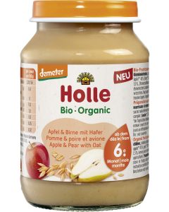6er-Pack: Apfel&Birne mit Hafer, 190g