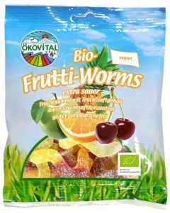 12er-Pack: Frutti-Worms, 100g