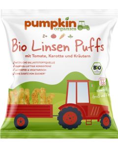 8er-Pack: Linsen Puffs Tomate,Karotte, 20g