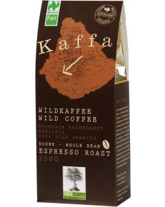 10er-Pack: Kaffa Wildkaffee Espresso Bohne, 250g