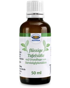 Flüssige Tafelsüße Stevia, 50ml