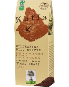 10er-Pack: Kaffa Wildkaffee mild - GEMAHLEN, 250g
