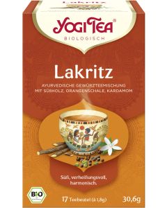 6er-Pack: Yogi Tea Lakritz, 30,6g