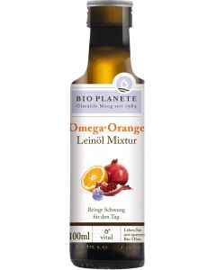 Omega orange Leinöl Mixtur, 100ml