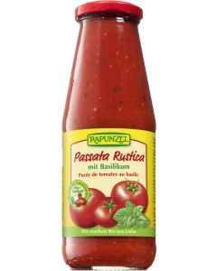 6er-Pack: Passata Rustica mit Basilikum, 680g