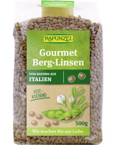 6er-Pack: Gourmet Berg-Linsen braun, 500g