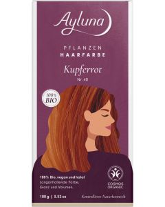 Haarfarbe Kupferrot, 100g