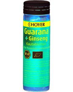 Guarana&Ginseng Kautablett., 30g