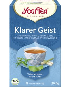 6er-Pack: Yogi Tea Klarer Geist, 30,6g