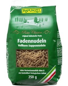12er-Pack: Faden Suppennudeln Vollkorn, 250g