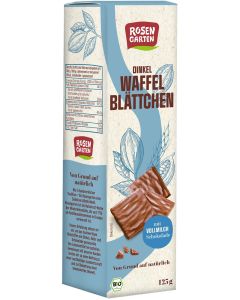 6er-Pack: Dinkel Waffelblättchen - VOLLMILCH, 125g