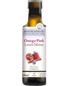 Omega pink Leinöl Mixtur, 100ml