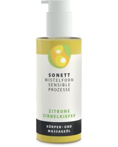 Massageöl Zitrone-Zirbel, 145ml