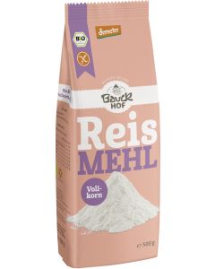 6er-Pack: Reismehl, Vollkorn, 500g