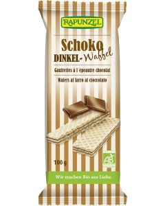 11er-Pack: Dinkel-Waffeln Schoko, 100g