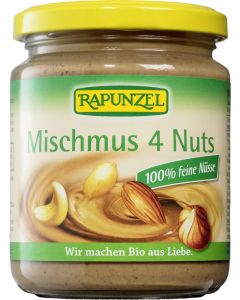 6er-Pack: Mischmus 4 Nuts, 250g