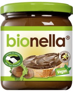 6er-Pack: bionella Nussnougat-Creme vegan HIH, 400g