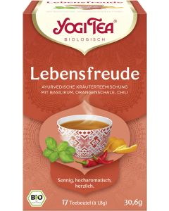 6er-Pack: Yogi Tea Lebensfreude, 30,6g