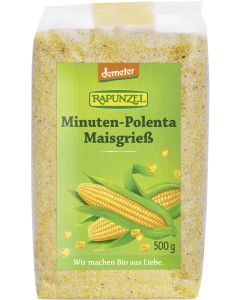 6er-Pack: Minuten-Polenta Maisgrieß, demeter, 500g