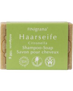 12er-Pack: Aleppo Haarseife Citronella, 100g