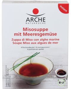 6er-Pack: Misosuppe mit Meeresgemüse, 4x15g