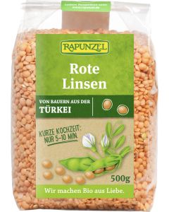 6er-Pack: Linsen rot, 500g