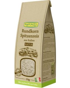 6er-Pack: Rundkorn Spitzenreis natur / Vollkorn, 1kg