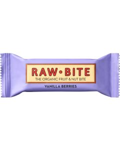 12er-Pack: Raw Bite Vanilla Berries, 50g