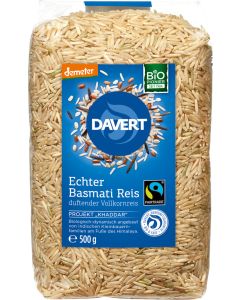 8er-Pack: Echter Basmati Reis demeter, 500g